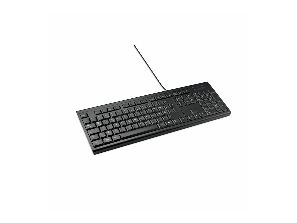 Kensington KB100S EQ KEYBOARD - - Tastatur - TL: Deutsch, QWERTZ, Ansicht 3