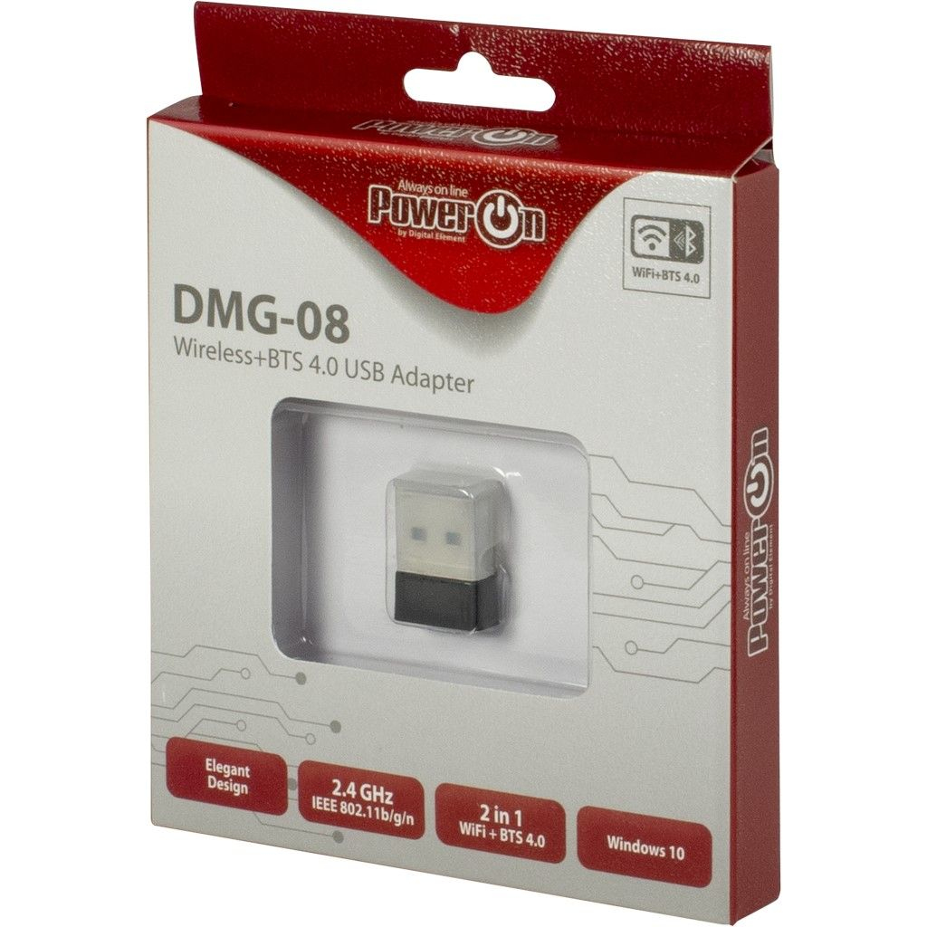 Inter-Tech DMG-08 - Netzwerkadapter - USB 2.0, Ansicht 3
