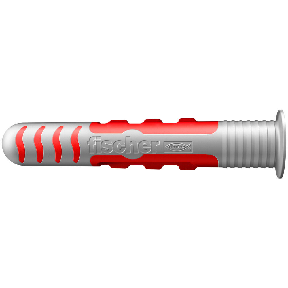 fischer DuoSeal 8 x 48 S PH TX A2 - Spreizdübel - Mauerziegel... - Nylon - Rot - Silber - TX30 - ETAG 022 - DIN 18534, Ansicht 2