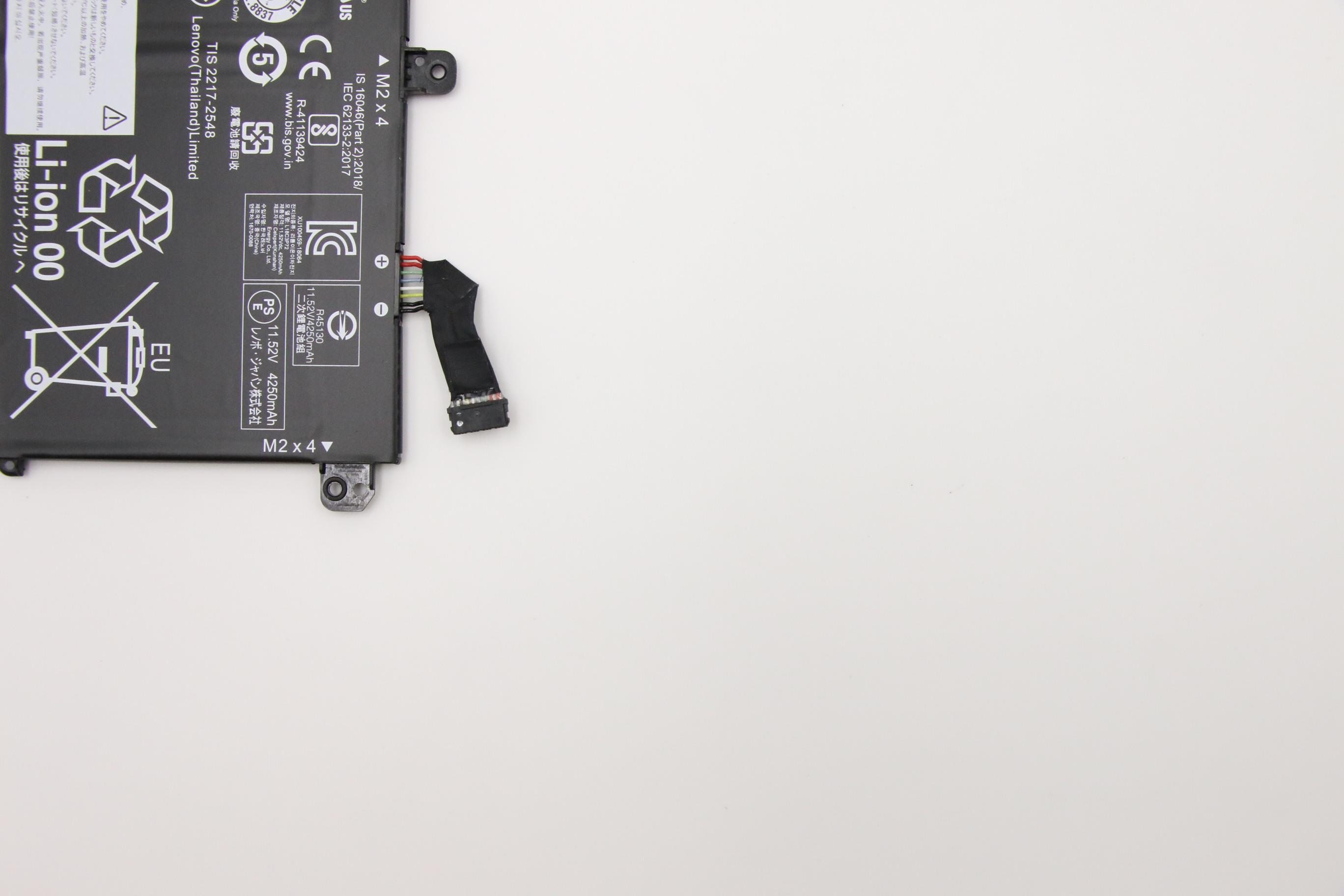 Lenovo Internal 3c 50Wh LiIon CXP 5B10W13954 - Batterie - 50 mAh, Ansicht 4