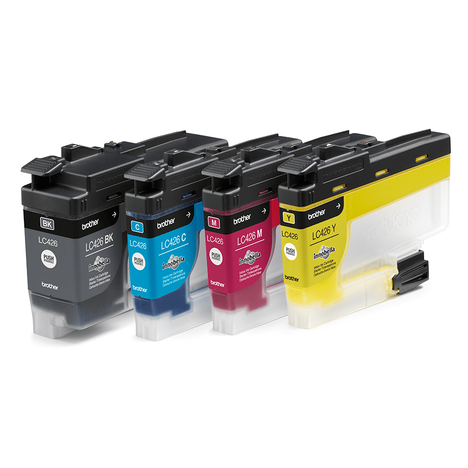 Brother LC426 - 4er-Pack - Schwarz, Gelb, Cyan, Magenta, Ansicht 4