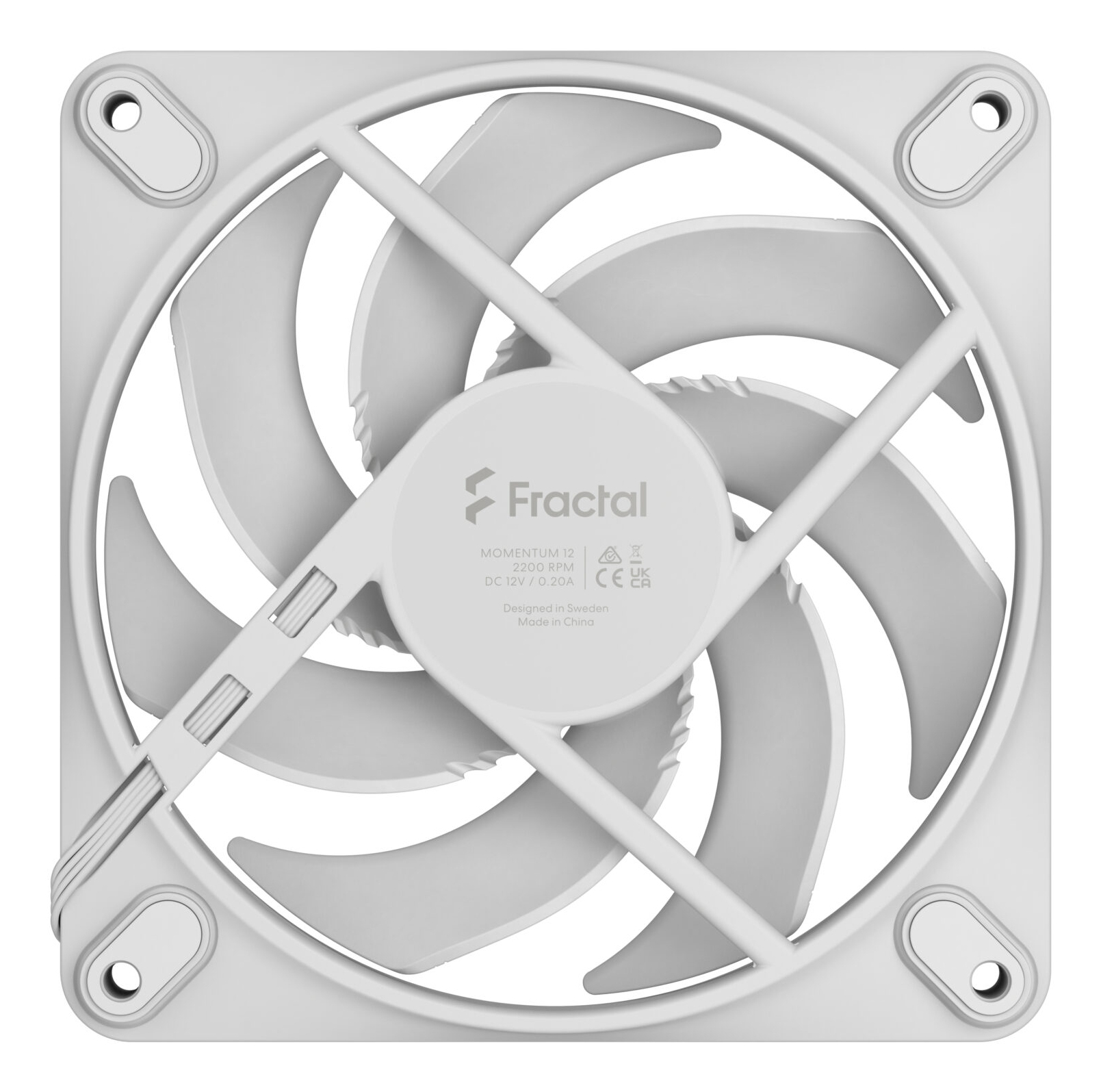 Fractal Design Momentum 12 - Gehäuselüfter - 120 mm, Ansicht 2