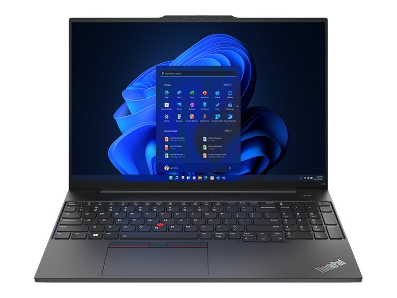 Lenovo ThinkPad E16 Gen 1 21JT - AMD Ryzen 7 7730U / 2 GHz - Win 11 Pro - Radeon Graphics - 16 GB RAM - 512 GB SSD TCG O