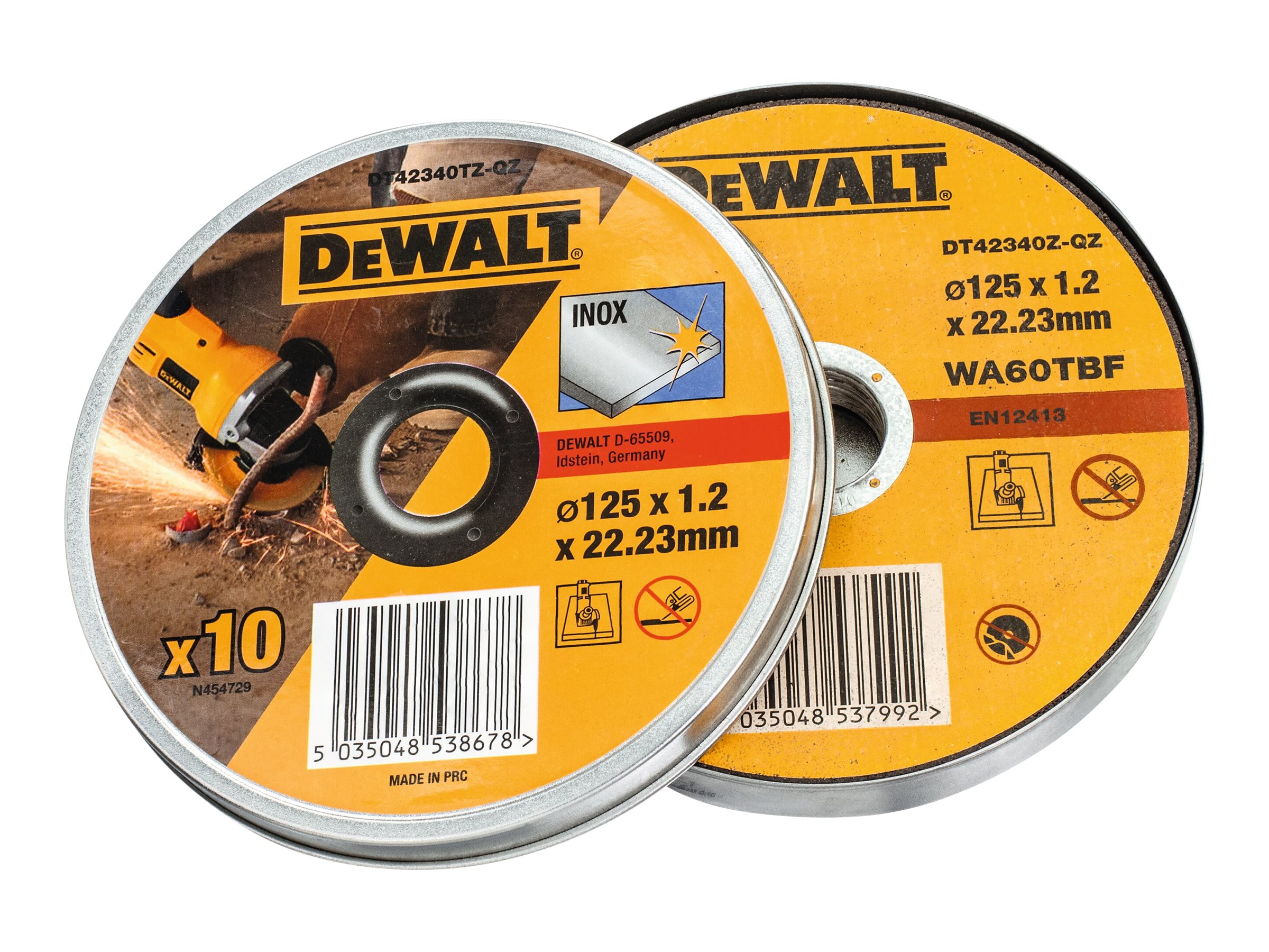 DEWALT Schleifteller - für Metall, rostfreier Stahl, Ansicht 3