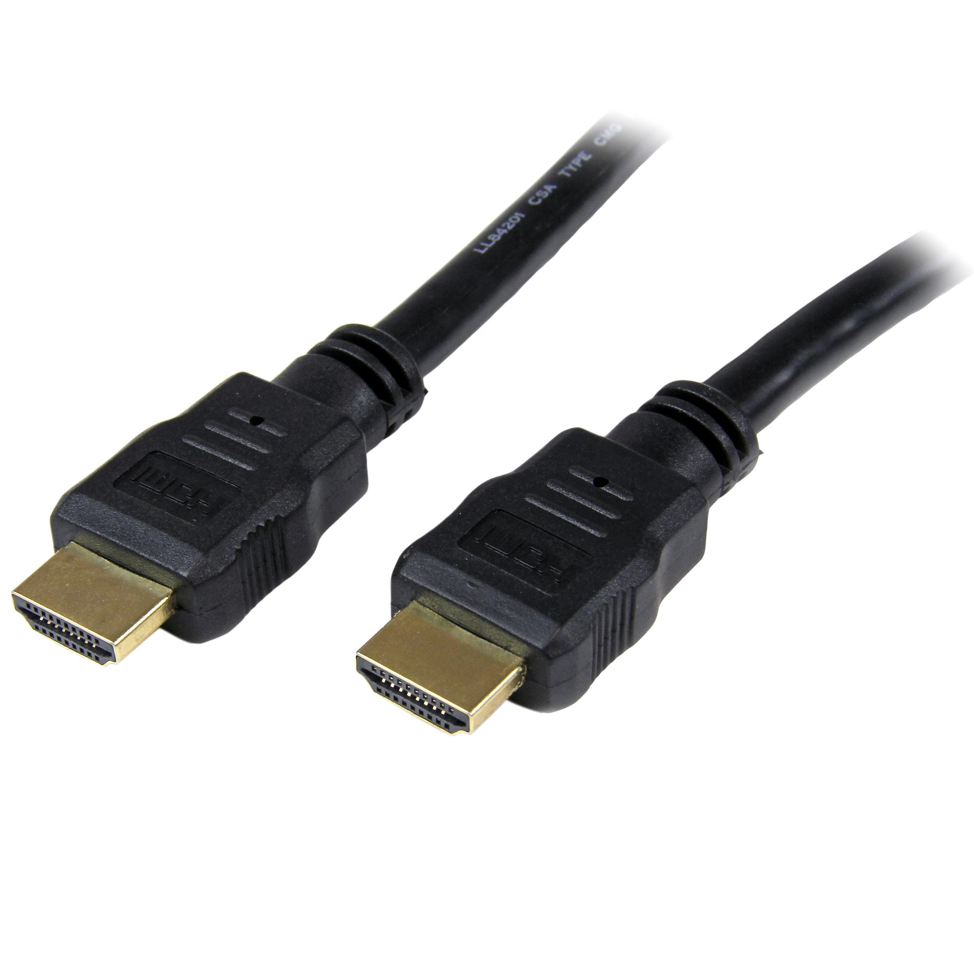 StarTech.com High-Speed-HDMI-Kabel 50cm - HDMI Ultra HD 4k x 2k Verbindungskabel - St/St, 0,5 m, HDMI Typ A (Standard), HDMI Typ A (Standard), 3D, Audio Return Channel (ARC), Schwarz