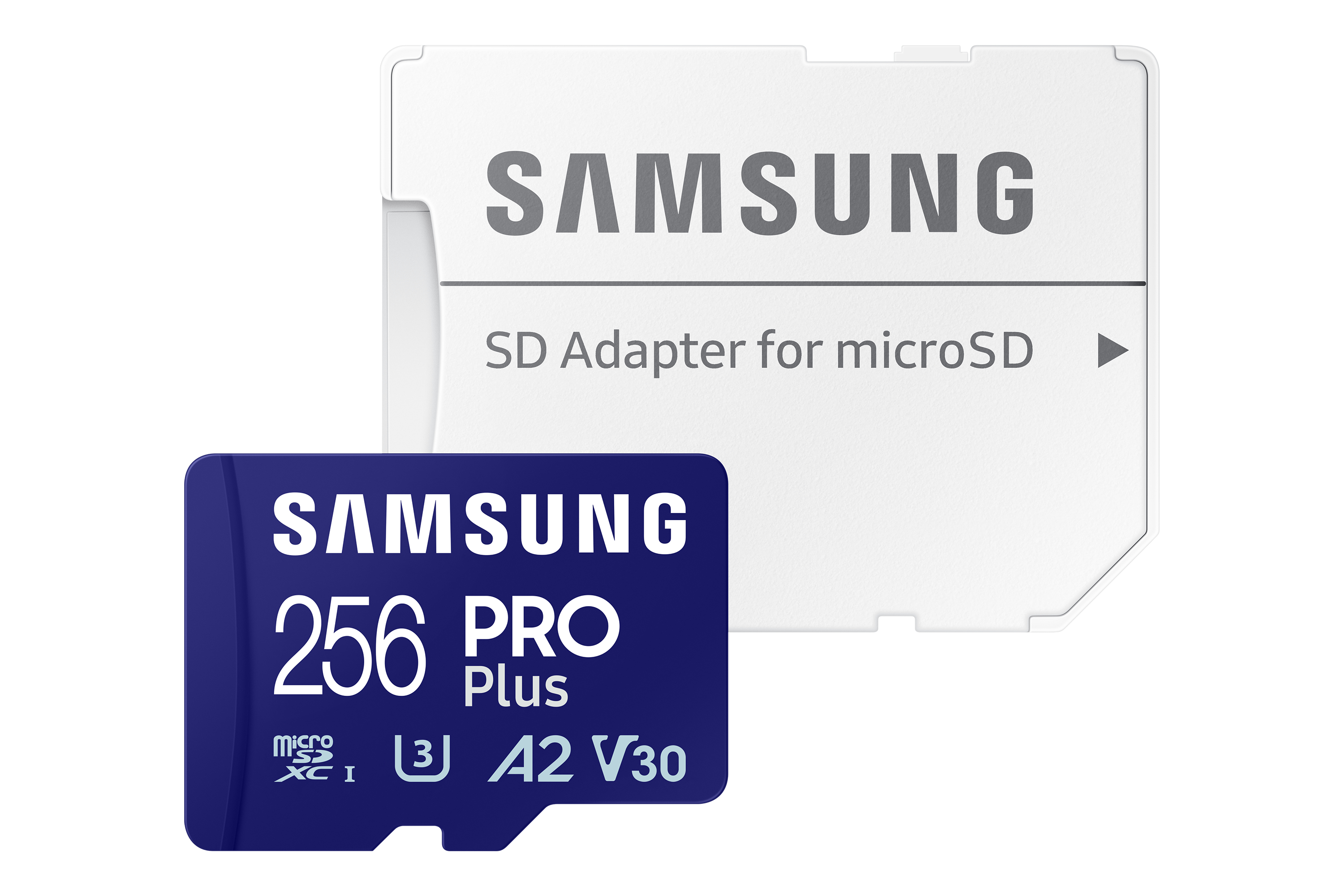 Samsung PRO Plus MB-MD256SA - Flash-Speicherkarte (microSDXC-an-SD-Adapter inbegriffen), Ansicht 4