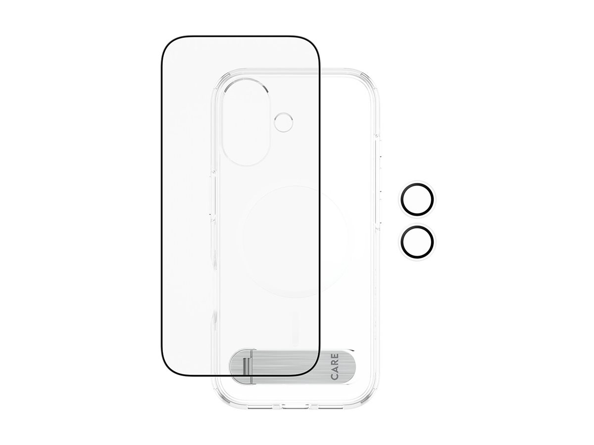 PanzerGlass CARE by PanzerGlass - 3-in-1 Kick Bundle - hintere Abdeckung für Mobiltelefon - MagSafe-Kompatibilität, Ansicht 4