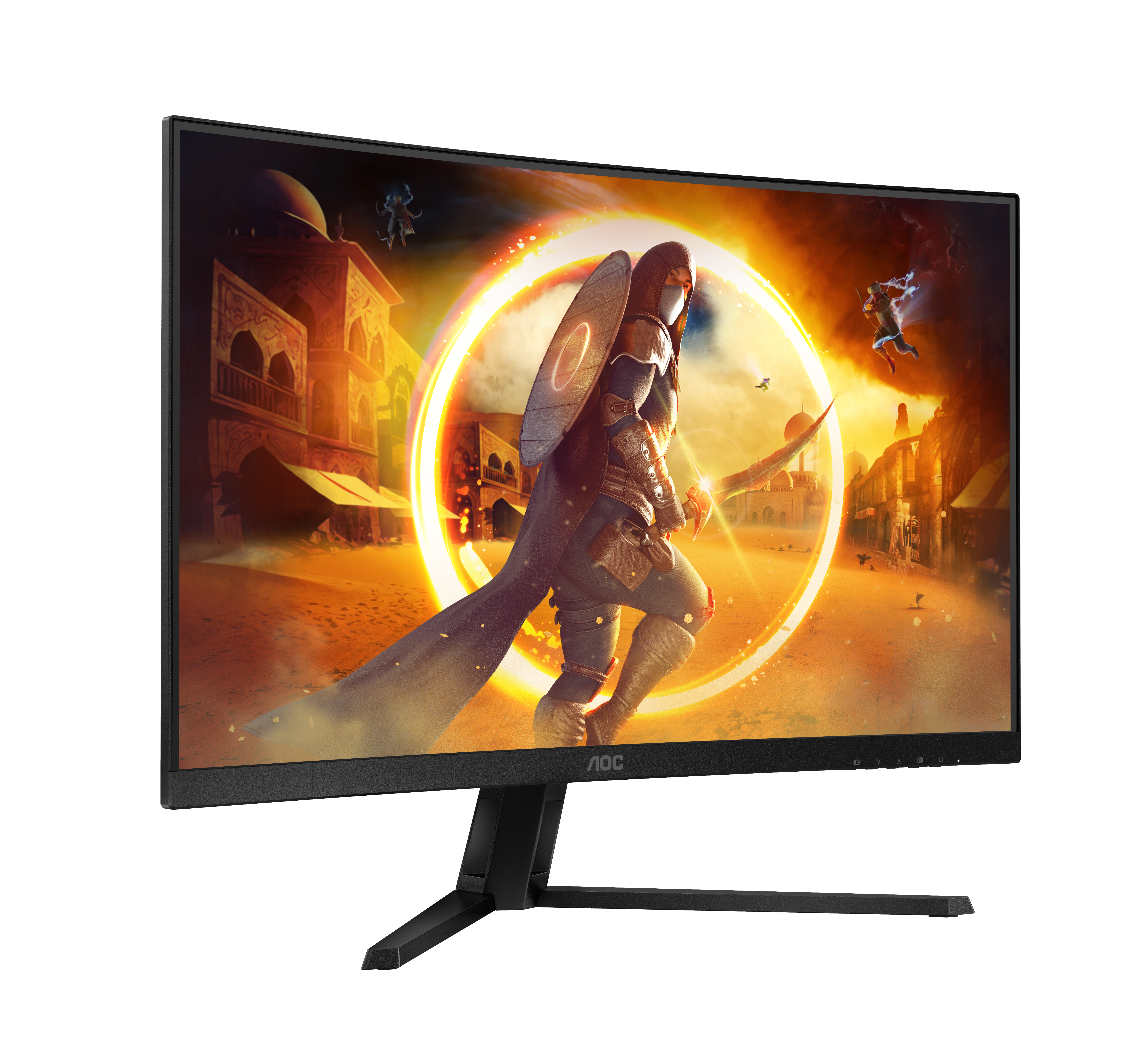 AOC Gaming CQ32G4VE - G4 Series - LED-Monitor - Gaming - gebogen - 81.3 cm (32), Ansicht 3