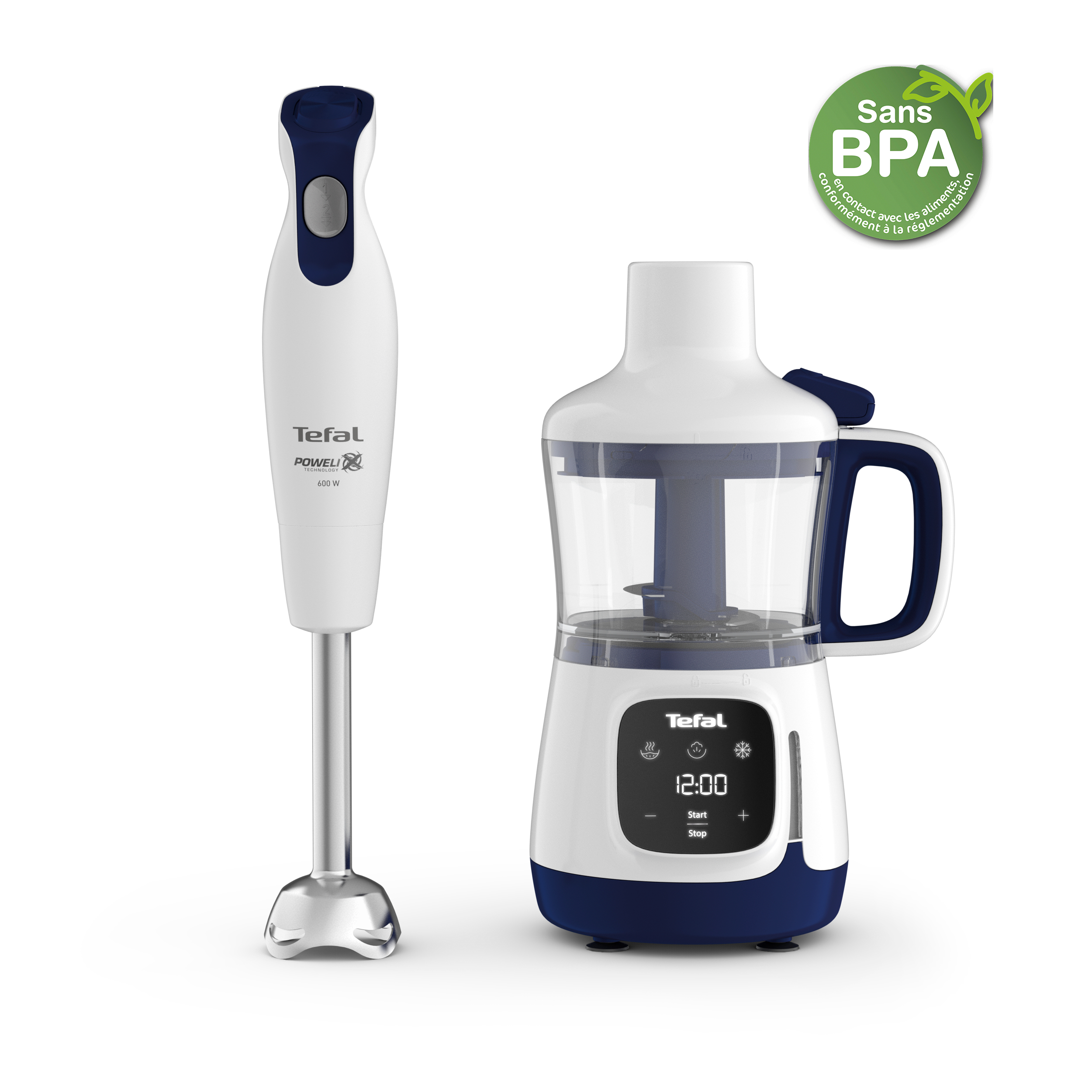 TEFAL Yummy Gourmet HB55W430 - Handmixer - 600 W, Ansicht 3
