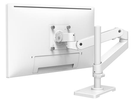 Ergotron LX Pro - Befestigungskit (Monitorarm, hohe Säule) - LCD-Display - Aluminium - weiß - bis zu 86,4 cm (34 Zoll), Ansicht 2