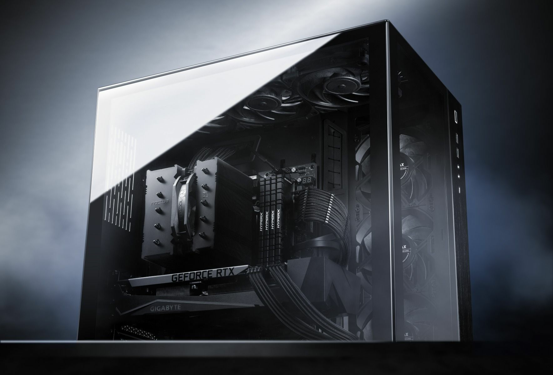 Noctua NH-D12L chromax.black, Ansicht 4