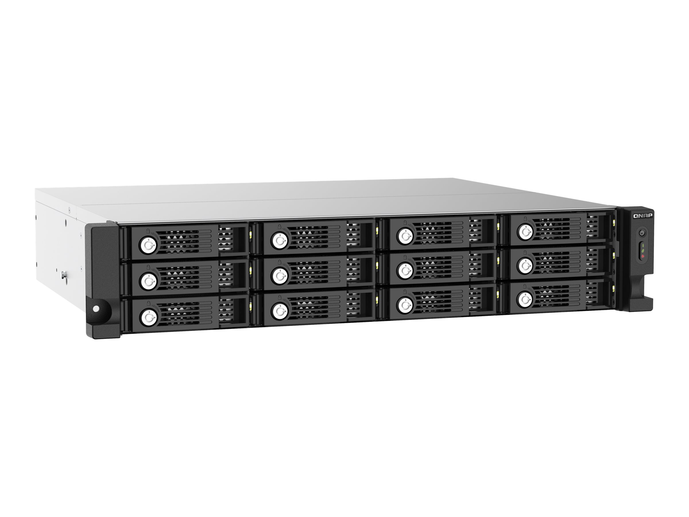 QNAP TL-R1220Sep-RP - Festplatten-Array - 12 Schächte (SATA-600 / SAS-3), Ansicht 5