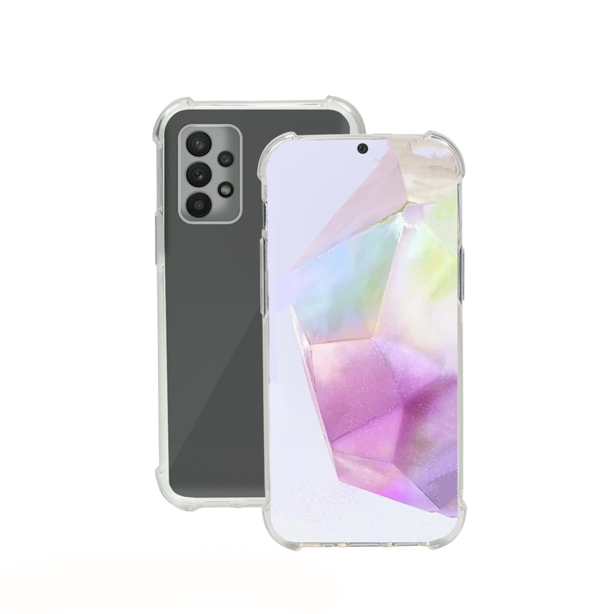 Mobilis R Series for Galaxy A55 5G - Transparent - Soft bag, Ansicht 3