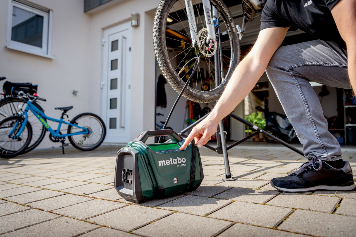 Metabo AK 18 Multi Akku-Kompressor solo, Ansicht 4