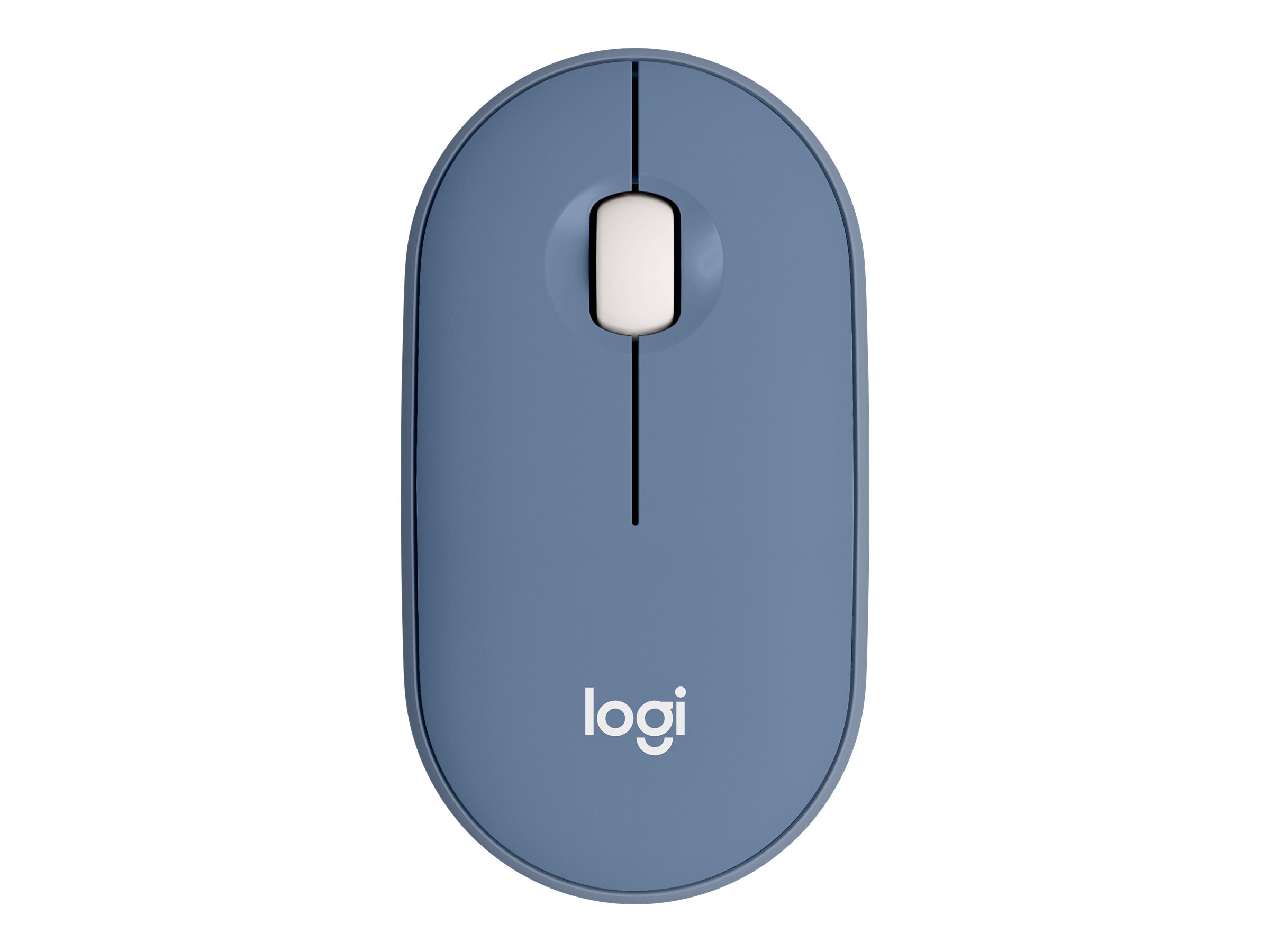 Logitech Pebble M350 - Maus - optisch - 3 Tasten - kabellos - 2.4 GHz Bluetooth - kabelloser Empfänger (USB)