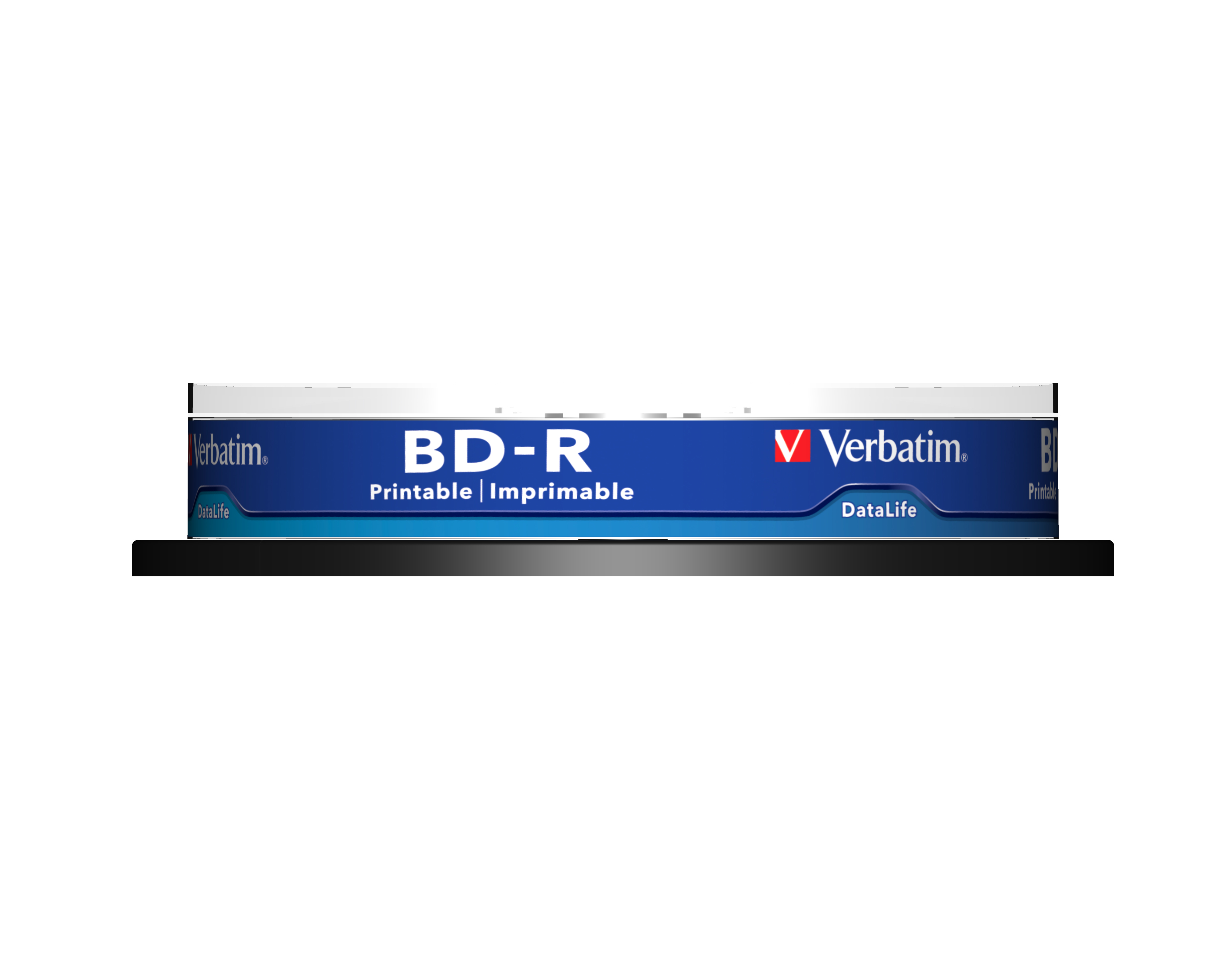 Verbatim DataLife - 10 x BD-R - 25 GB 6x - mit Tintenstrahldrucker bedruckbare Oberfläche, Ansicht 2