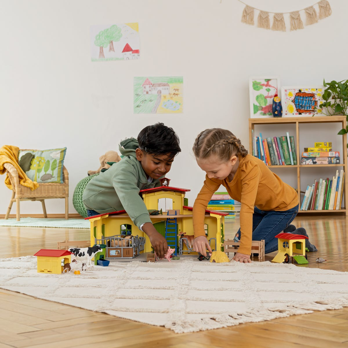 Schleich FARM WORLD 42605 - Standspielhaus - 3 Jahr(e) - Mehrfarbig, Ansicht 3