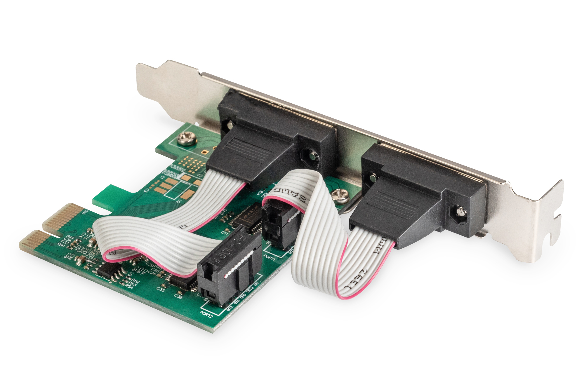 DIGITUS Serielle Schnittstellenkarte, PCIe, Ansicht 2