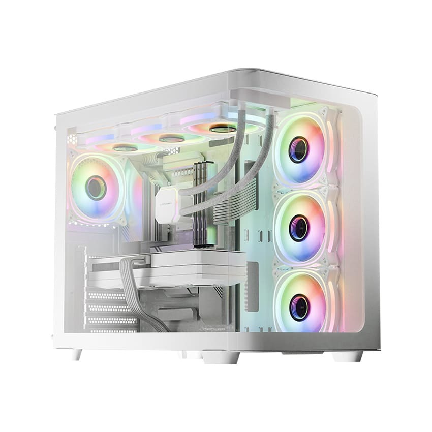 LC-Power Geh Midi ATX 8001W Pro-Storm Light o.N. - Midi/Minitower - ATX, Ansicht 3