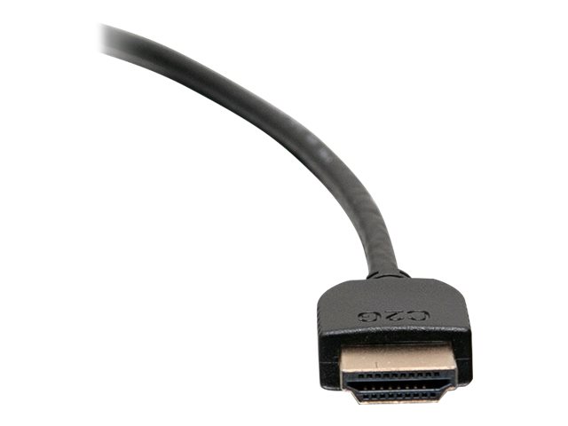 C2G 10ft HDMI Cable with Low Profile Connectors