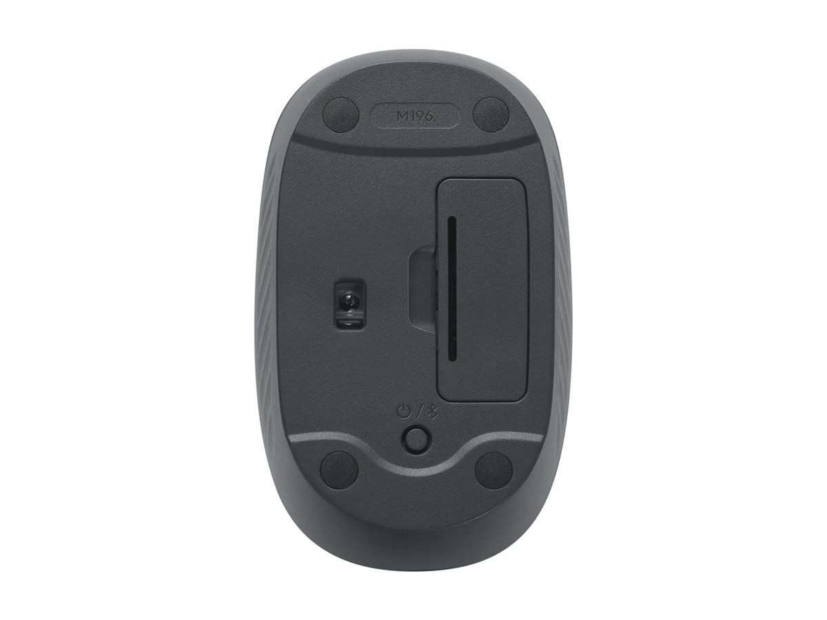 Logitech M196 - Maus - rechts- und linkshändig - optisch - 3 Tasten - kabellos - Bluetooth - Graphite, Ansicht 5