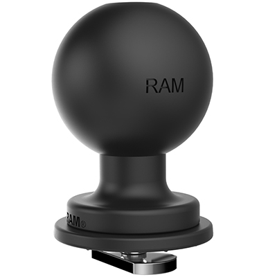 Ram Mounts RAM Track Ball with T-Bolt Attachment - Montagekomponente (Gummiball, T-bolt attachment), Ansicht 3
