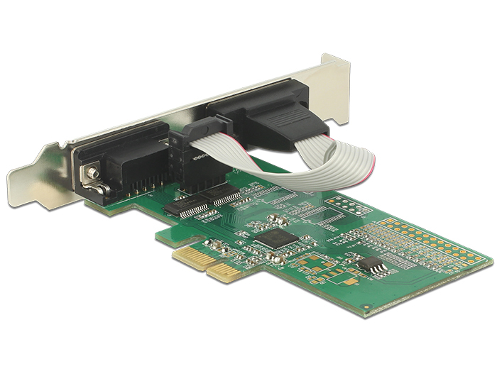 Delock PCI Express Card > 2 x Serial RS-232 - Serieller Adapter, Ansicht 3