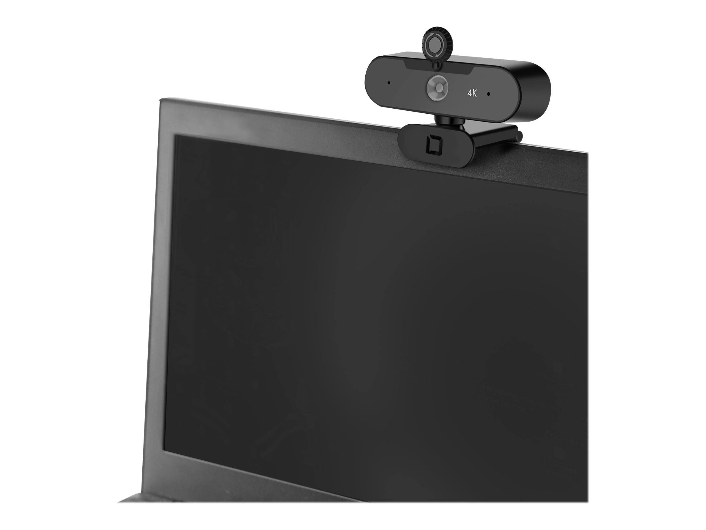 Dicota Webcam PRO Plus 4K - Webcam - Farbe - 3840 x 2160