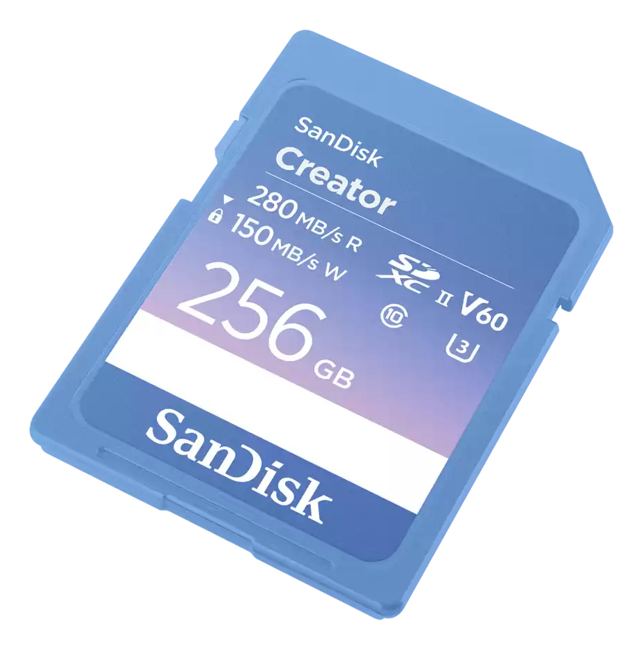 SanDisk Creator - Flash-Speicherkarte - 256 GB, Ansicht 2