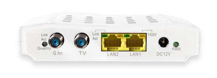 ALLNET ALL-GHN102-COAX Network bridge Weiß Bridge & Repeater, Ansicht 2
