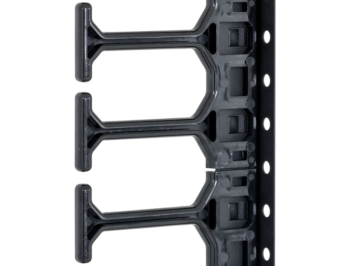 TRITON 19zbh. Kabelführungssystem Vertikal für 800mm Breite Schränke - Rack-Zubehör, Ansicht 2
