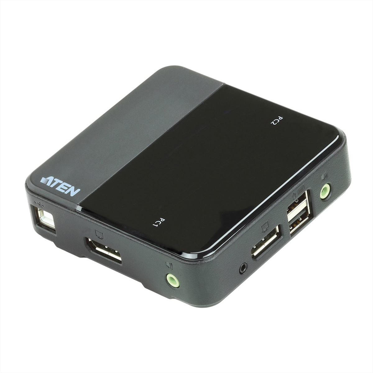 ATEN CS782DP - KVM-Audio-USB-Switch - 2 x KVMAudioUSB