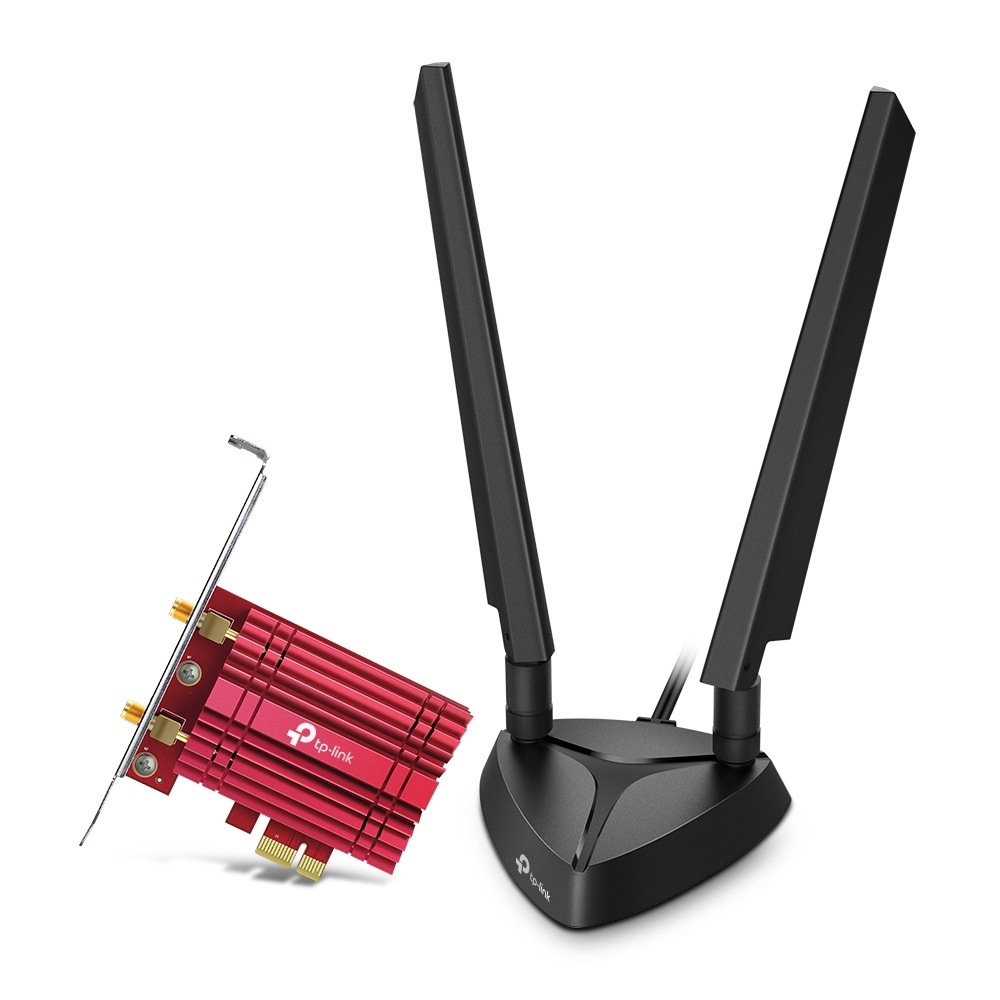TP-LINK Archer TXE75E - Netzwerkadapter - PCIe - Bluetooth 5.2, 802.11ax (Wi-Fi 6E), Ansicht 2