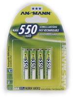Ansmann Batterie 4 x AAA - NiMH - (wiederaufladbar), Ansicht 2