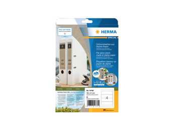 HERMA 10754 - Braun - Rechteck - Permanent - 97 x 423 mm - A4 - Universal