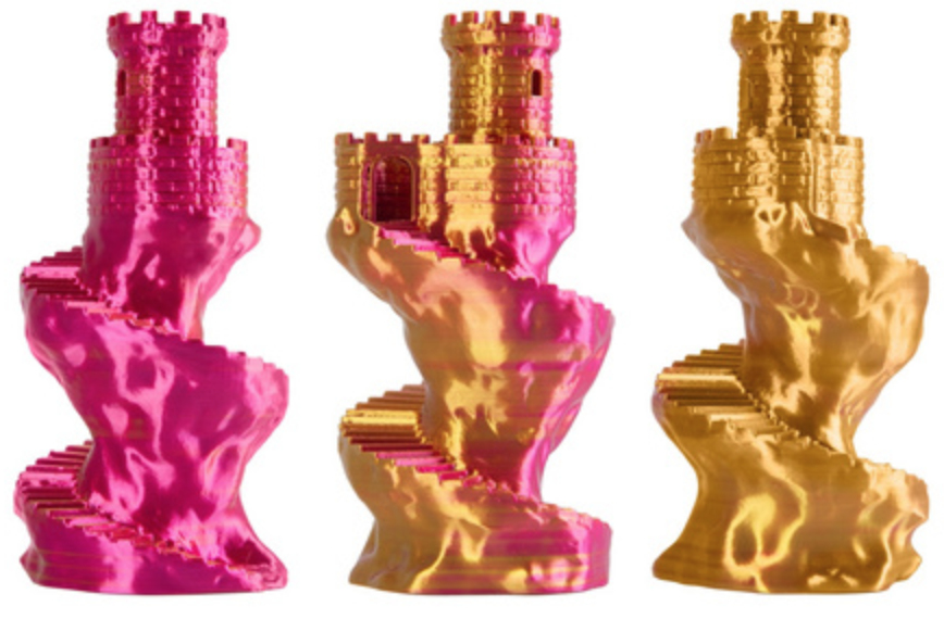 Spectrum Filaments Filament Spectrum· PLA Magic SILK· GOLDEN BERRY· 1.75mm· 1kg, Ansicht 3