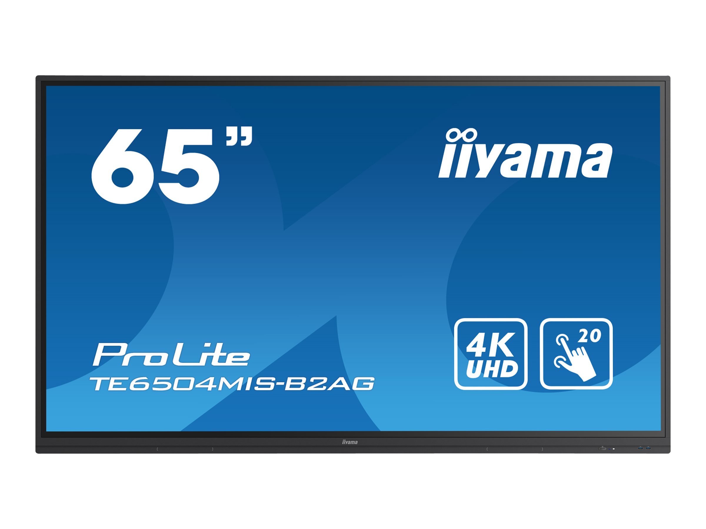 iiyama ProLite TE6504MIS-B2AG, 165cm (65 Zoll), Infrarot, 4K, schwarz, Android