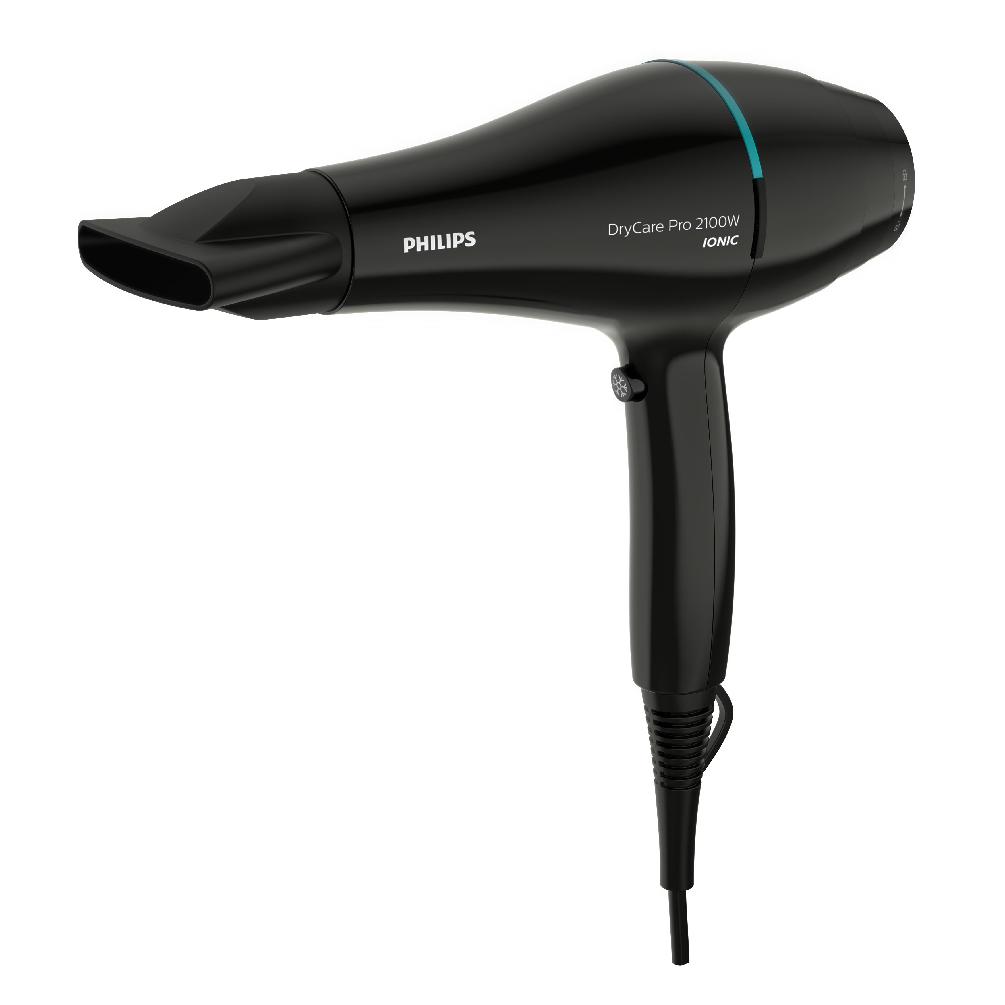 Philips DryCare BHD272 - Föhn - Black/Lagoon, Ansicht 2
