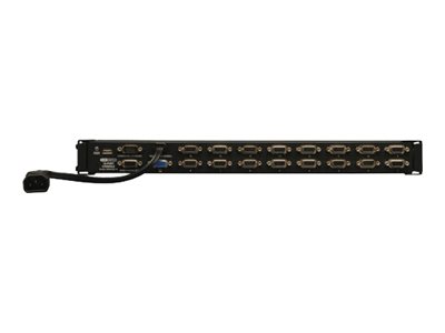 Tripp Eaton Tripp Lite series 16-Port Rack Console VGA KVM Switch w 19 LCD 1U TAA