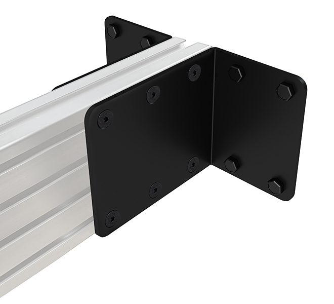 B-TECH BT8390-WFK4 - Schelle - Schwarz - 25 kg - Schiene - BT8390 - 90 mm, Ansicht 4