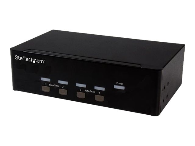 StarTech.com Startech 4 Port KVM Switch mit Dual-VGA und 4-fach