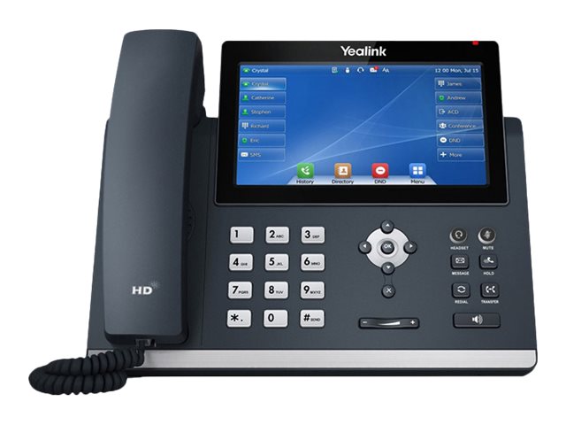 Yealink SIP-T48U - VoIP-Telefon - dreiweg Anruffunktion