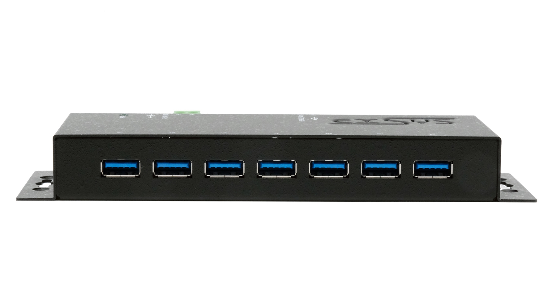 Exsys USB 3.2 HUB 7-Port extern inkl.Netz. inkl.Netzteil 12V/3A und, Ansicht 3