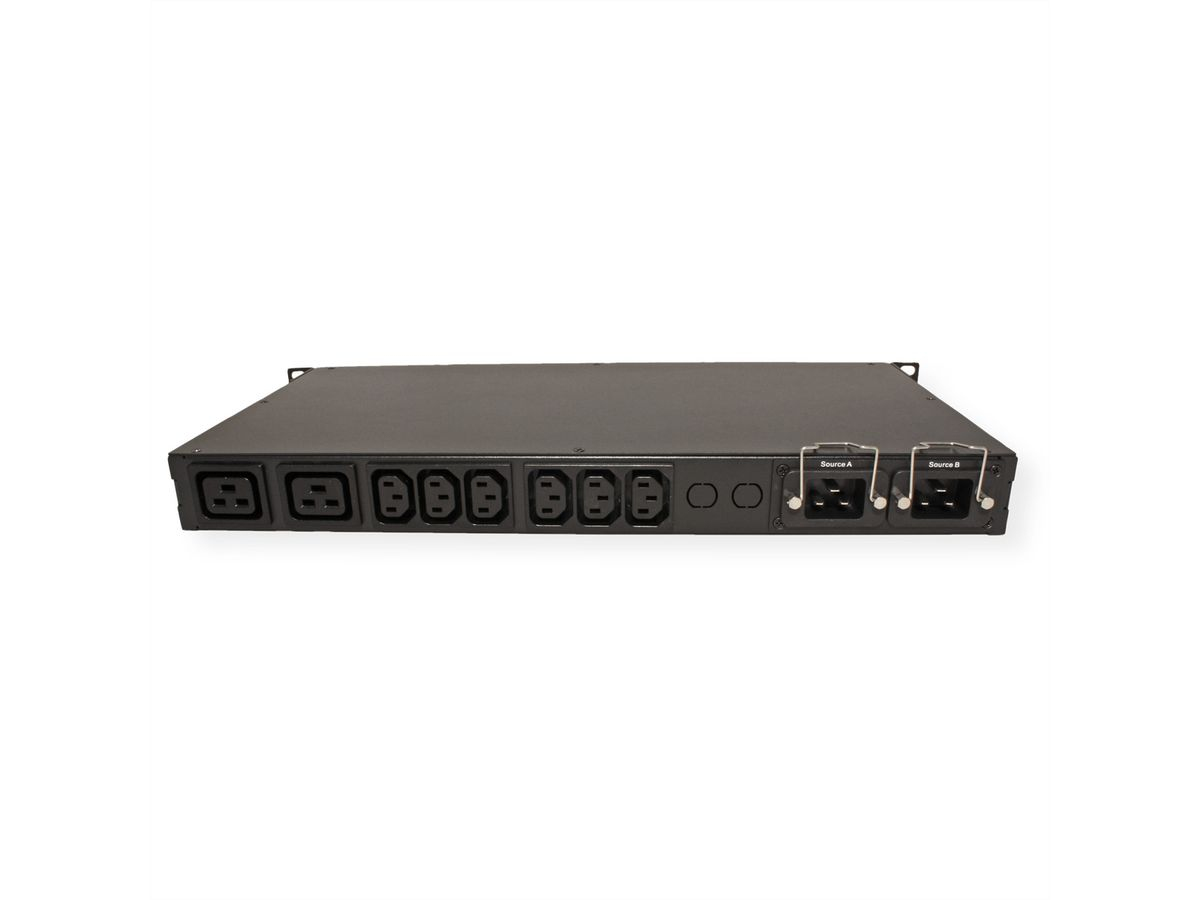 ROLINE Auto-Transferswitch 2x C20 6x C13+ C19, Ansicht 3