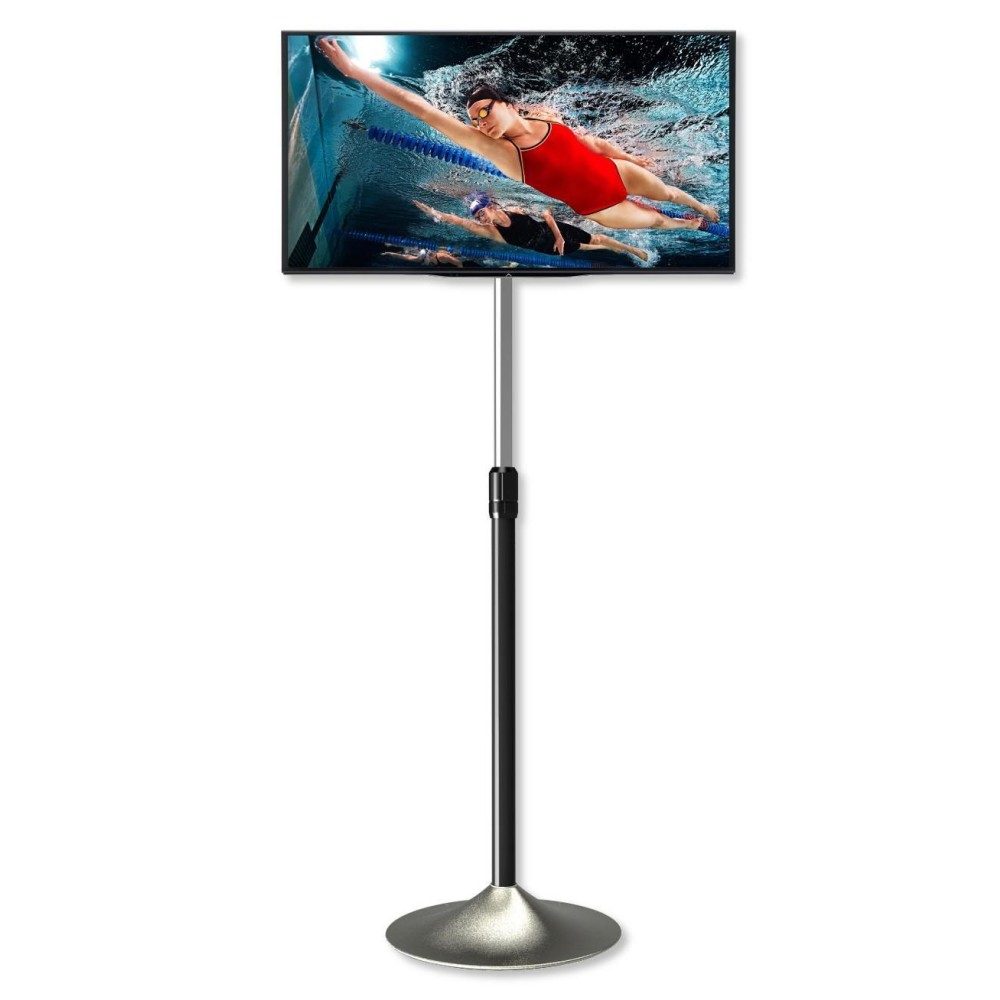 Techly Column Circular - Aufstellung - für LCD-Display - Silber - Bildschirmgröße: 33-68.6 cm (13-27), Ansicht 2