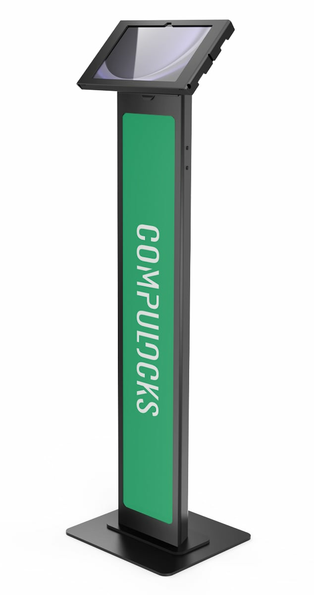 Compulocks Galaxy Tab A9+ Apex Enclosure Brandable Floor Stand Black - für Tablett - Bildschirmgröße: 27.9 cm (11), Ansicht 2
