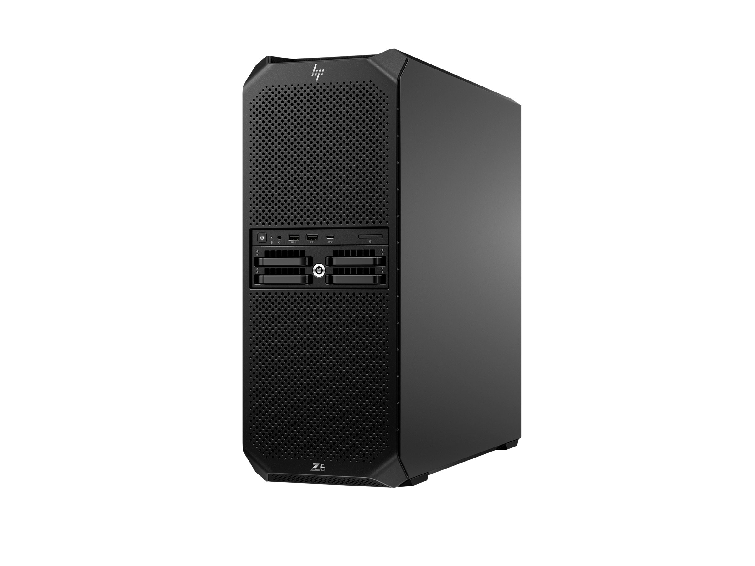 HP Workstation Z6 G5 A - Tower - 4U - 1 x Ryzen ThreadRipper PRO 7955WX / 4.5 GHz - RAM 64 GB - SSD 2 TB - HP Z Turbo Drive, NVMe, TLC - keine Grafiken - 1GbE - Win 11 Pro - Monitor: keiner - Tastatur: Deutsch - Schwarz - mit HP 1 Jahr Wolf Pro Sicherh...