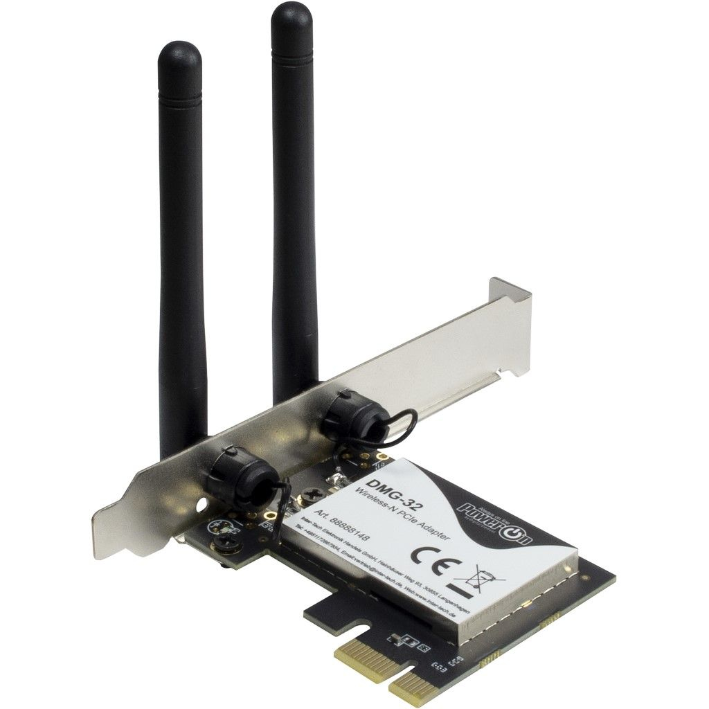 Inter-Tech DMG-32 - Netzwerkadapter - PCIe, Ansicht 2