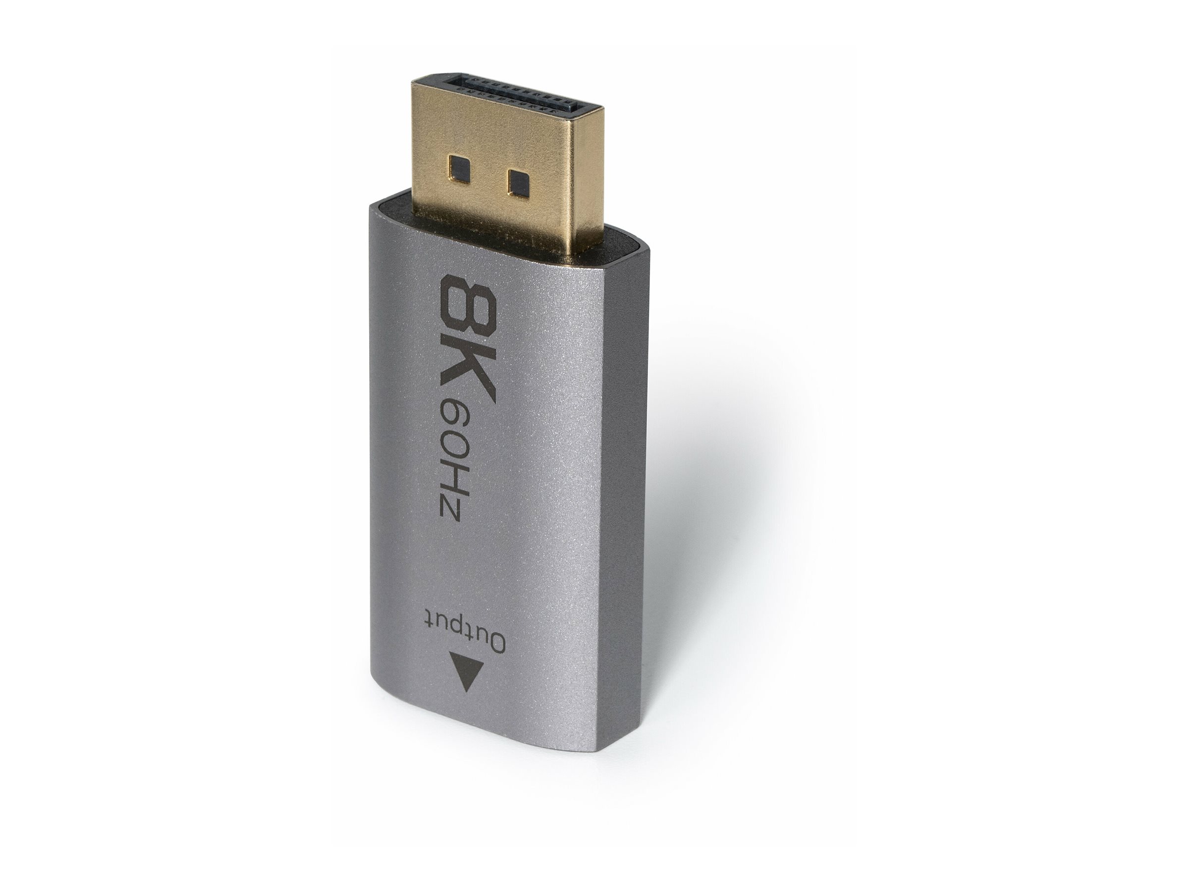 Lindy Videoadapter - DisplayPort männlich zu HDMI weiblich - Grau - aktiv, 4K144Hz (3840 x 2160), Ansicht 2