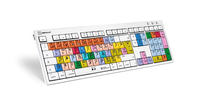 Logickeyboard LKB-LOGXP2-CWMU-DE - Volle Größe (100%) - Kabelgebunden - USB - Mechanischer Switch - QWERTZ